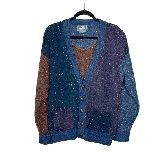 Woolrich Other - Vintage WOOLRICH Color blocked Grandpa Sweater size Small